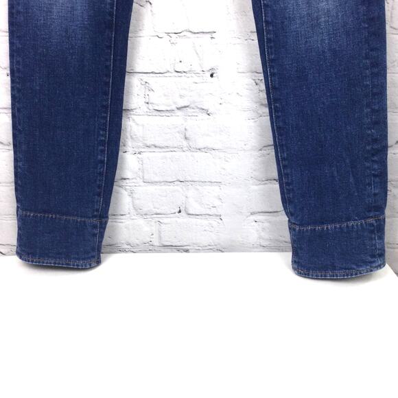 Pilcro and the Letterpress Women's Slim Boyfriend Medium Wash Cropped Jean 26 - Picture 5 of 15